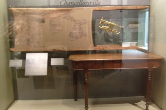 Bugle found at Chancellorsville battlefield
