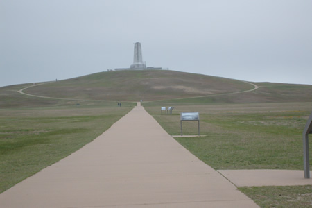 National Wright Brothers Monument at Kittyhawk
