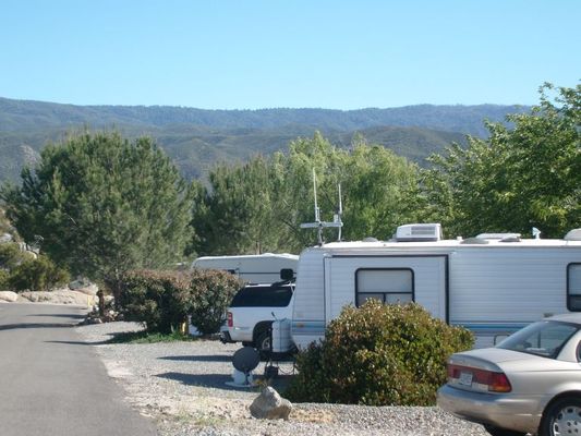 My trailer with its horns (antennas)
