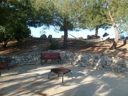 Sit, rest, have a campfire
