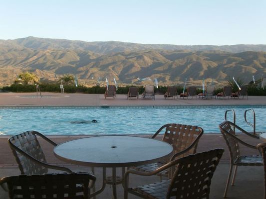 Pool overlooking the valley
