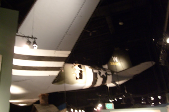 Paratroopers ready to jump
The museum well explains why anyone would jump out of a perfectly good airplane.
