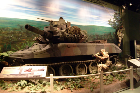 Tank, Bazooka, Paratrooper
On the back of the tank is a lot of supplies they could also carry just about anywhere.
