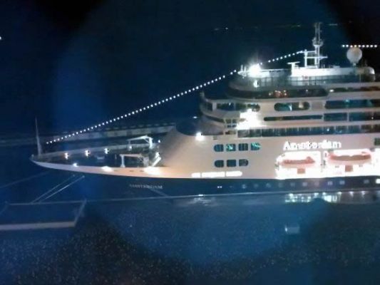 Holland America Amsterdam also cruising Alaska
