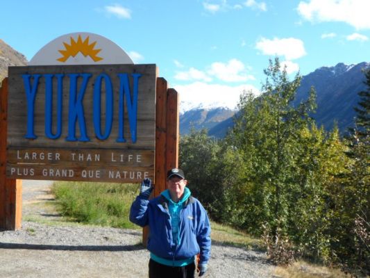 Katrina visits the Yukon
