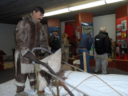 Mountie working deep in the Yukon
