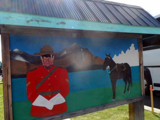 Katrina joins the Mounties!
