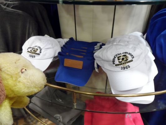 George shopping for souvenirs
