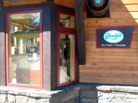 Sunriver essentials - ice cream and popcorn
