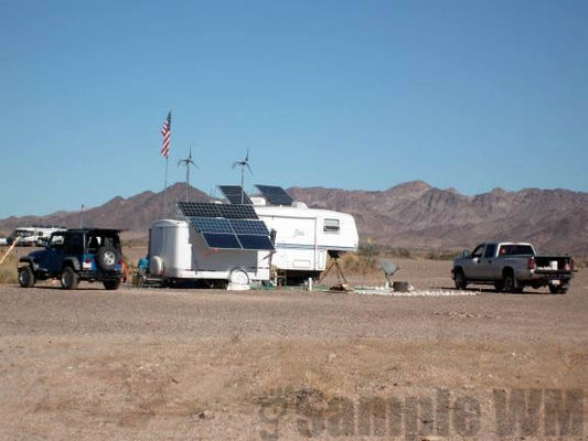 Fully prepared for boondocking
