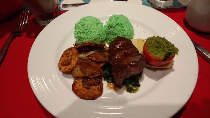 Green eggs and steak
