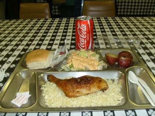 Lunch in the Officer's Mess
