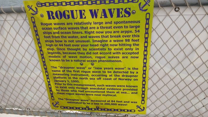 OMG! Going to be nervous on my next cruise now.
