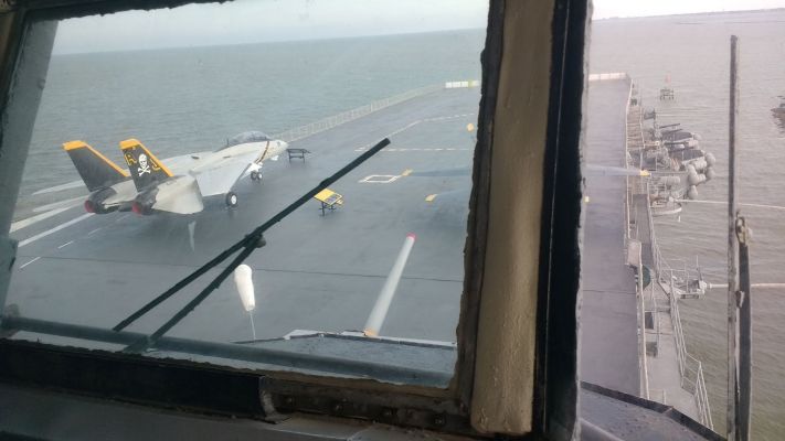 View from the bridge
