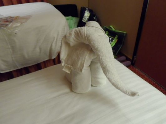 Towel elephant
