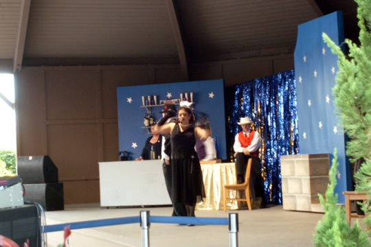 Stage shows too
