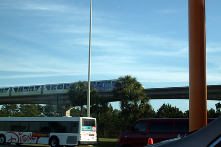 The monorail
