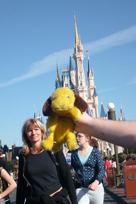 George goes to Disneyworld with me and Dave
