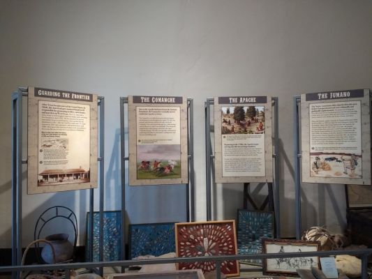 Indians!
Due to all the water in Fort Stockton and crossroads location to Mexico, several tribes passed through there hence why they needed military protection of this vital area. 
