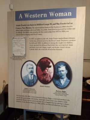 Annie and her husbands and kids. Shrewd business woman even with bad husbands.
