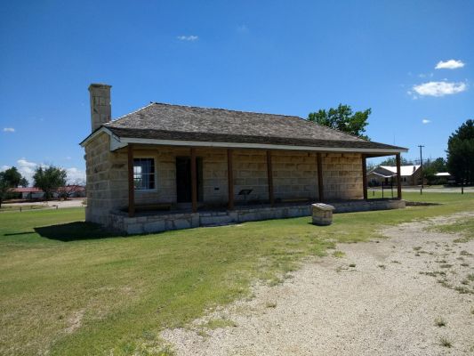 Fort Stockton guard house.
