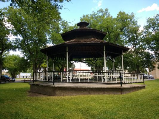 Zero Stone Park gazebo

