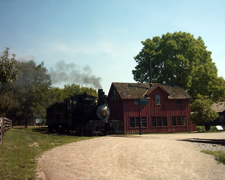 The train! The train!
3 stops in the village. $4 and you can ride all day.
