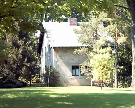 Typical Swiss Chalet Henry Ford had built here.
