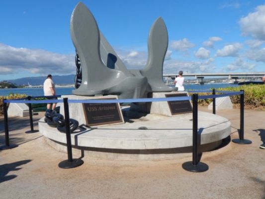 Anchor from The USS Arizona
