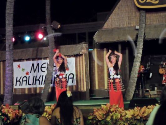 Germaine's Luau
Most of our ship was there. Instead of booking the ship's excursion like most others, we went to their website to check prices and seating then booked direct. We got better seating at a cheaper price and they provided a shuttle for us. If you buy their cute tiki mug there, you get twice as much in drinks. Excellent food and entertainment on the beach.
