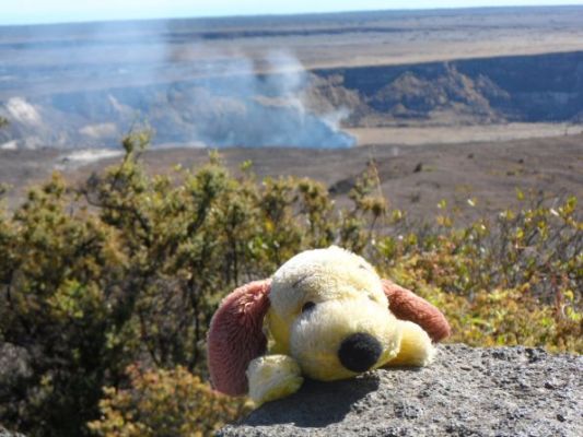 George likes volcanoes
