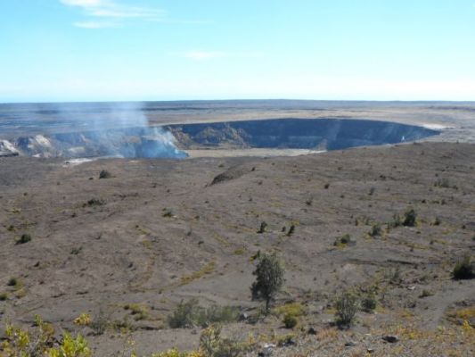 Volcano National Park volcano crater in Hilo, HI
Got another stamp in my National Parks Passport here. We booked a private tour guide to show us all the beauty of Hilo, HI and he let us do a bit of geocaching too at the sites he showed us. Excellent guide!
