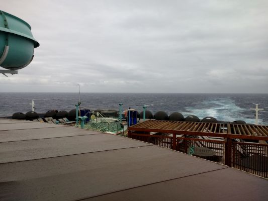 Overlooking Serenity at the back of the ship
