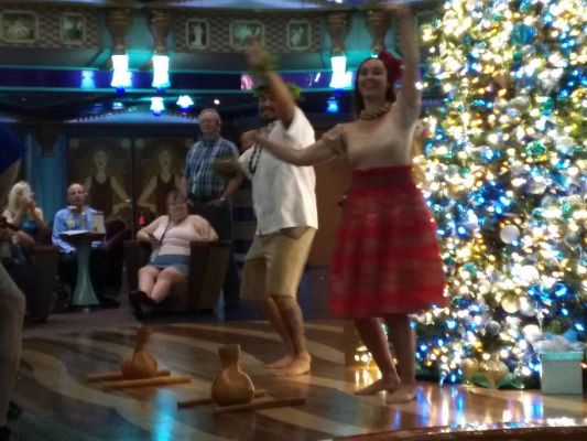 Our hula instructors
