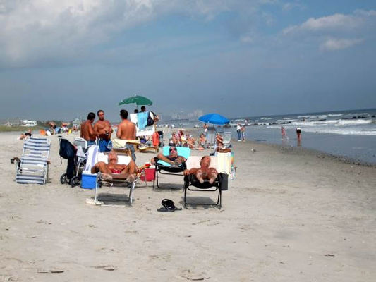 Popular activity on the Jersey shore

