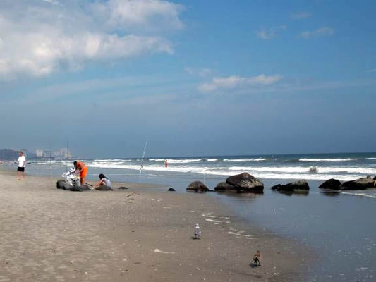 Getting in some ocean fishing
