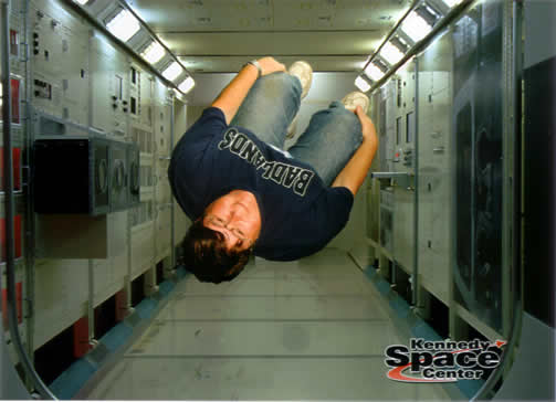 Astronaut Kane in training

