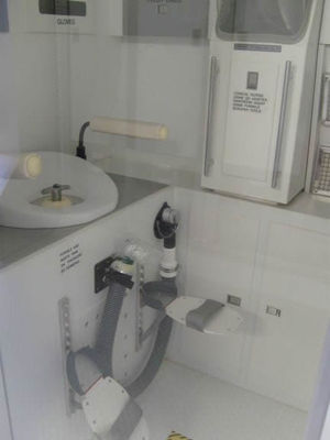 Shuttle bathroom facilities
