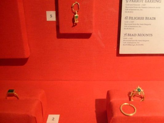 Valuable jewelry is also often found in wrecks
