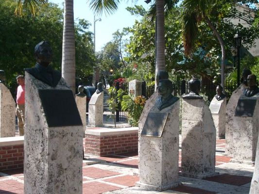 Memorials to important people of Key West

