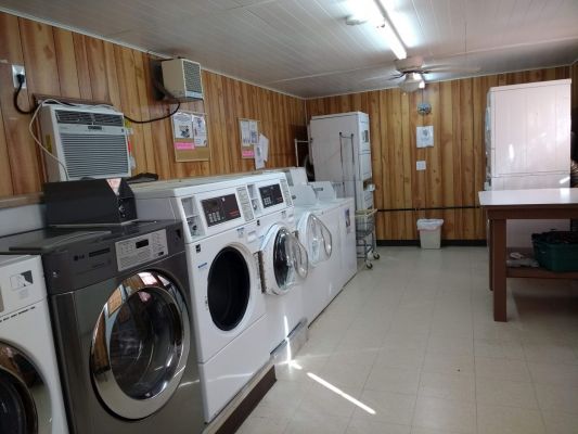 Laundry
Great machines and cheap. Have to sign up to use but easy to find an open time slot.
