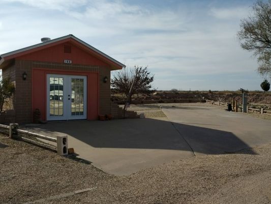 Here's a brick casita
