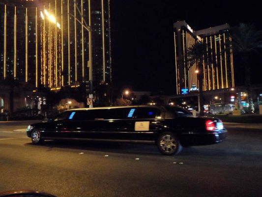 Cruising the strip in style
