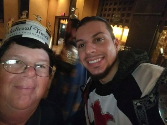 He lost but he's still my knight
