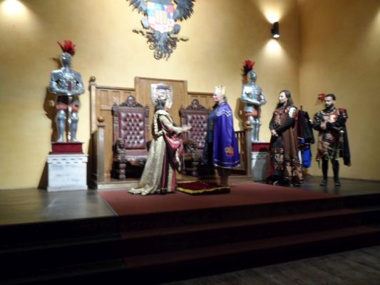Knighting ceremony
