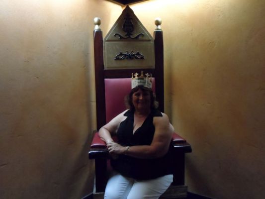 Her royal majesty, Bernie.
