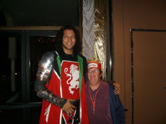 My man and champion of the night, the Red Knight.
