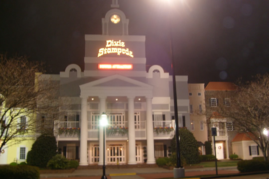 Dolly Parton's Dixie Stampede dinner show
Well worth it! Must see.
