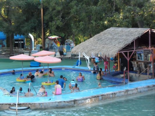 Hanging out at the bar
