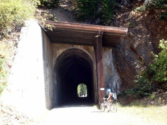 Trail tunnel
